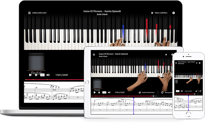 Online Piano Game: Making piano lessons into a game