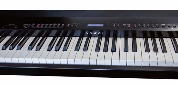 Klaviatur eines Digitalpianos