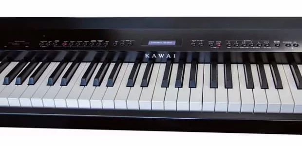 Klaviatur eines Digitalpianos