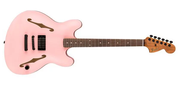 Fender Tom DeLonge Signature Starcaster in Pink.